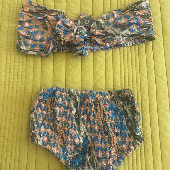 Andi Bagus X Naked Tiger Bardot Batik Hi Waist Bikini - Picture 6 of 9
